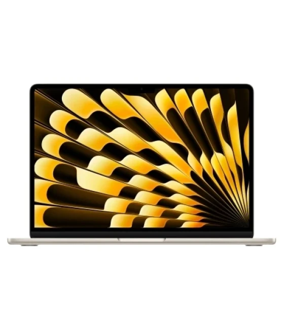Laptop Apple MacBook Air 13 with Liquid Retina (2025), Apple M4 Deca Core, 13.6 inch, RAM 16GB, SSD 256GB, Apple M4 8-core Graphics, RO KB, macOS Sequoia, Starlight