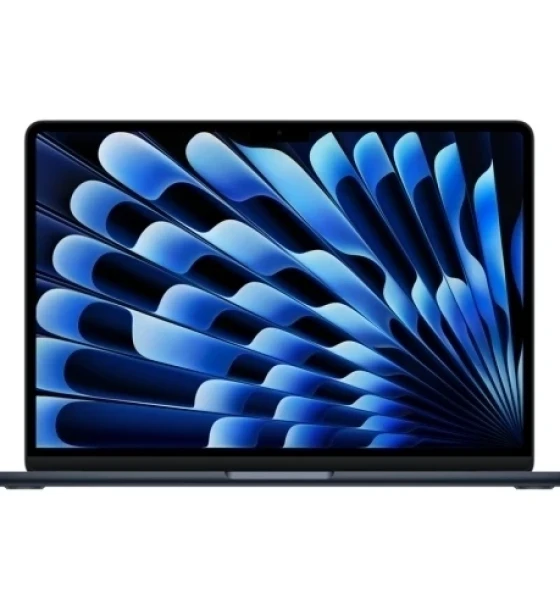 Laptop Apple MacBook Air 13 with Liquid Retina (2025), Apple M4 Deca Core, 13.6 inch, RAM 16GB, SSD 256GB, Apple M4 8-core Graphics, RO KB, macOS Sequoia, Midnight