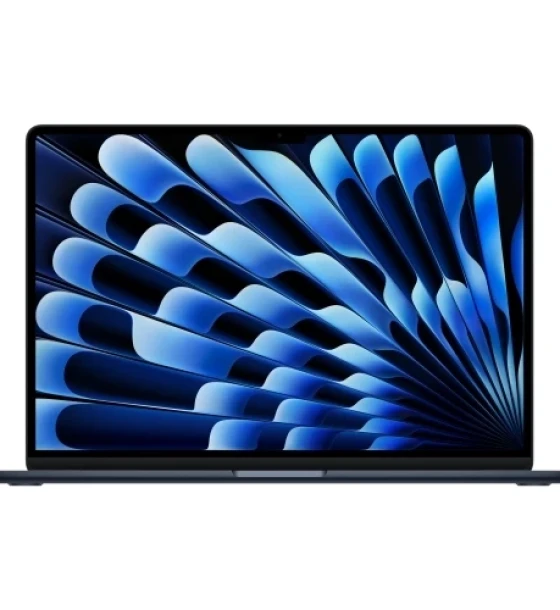 Laptop Apple MacBook Air 15 with Liquid Retina (2025), Apple M4 Deca Core, 15.3 inch, RAM 16GB, SSD 256GB, Apple M4 10-core Graphics, RO KB, macOS Sequoia, Midnight