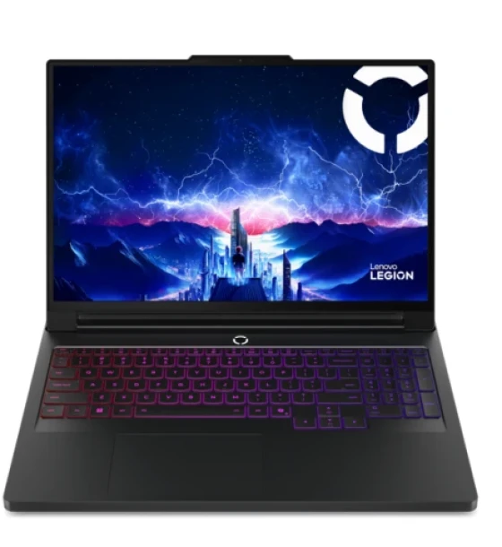 Laptop Lenovo Legion Pro 7 16IAX10H, 16 inch, RAM 32GB, SSD 1TB, nVidia GeForce RTX 5080 16GB, No OS, Eclipse Black