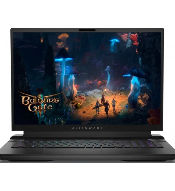 Laptop Dell Alienware M18 R2, Intel Core i9-14900HX, 18 inch, RAM 64 GB, SSD 2 x 4 TB, nVidia GeForce RTX 4090 16 GB, Windows 11 Pro, Dark Metallic Moon