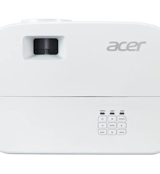 Proiector ACER P1157i, DLP 3D Ready, SVGA 800x600, up to WUXGA 1920x1200, 4800 lumeni, 4:3/ 16:9, 20.000:1, zoom optic 1.1x, dimensiune maxima imagine 300 inch