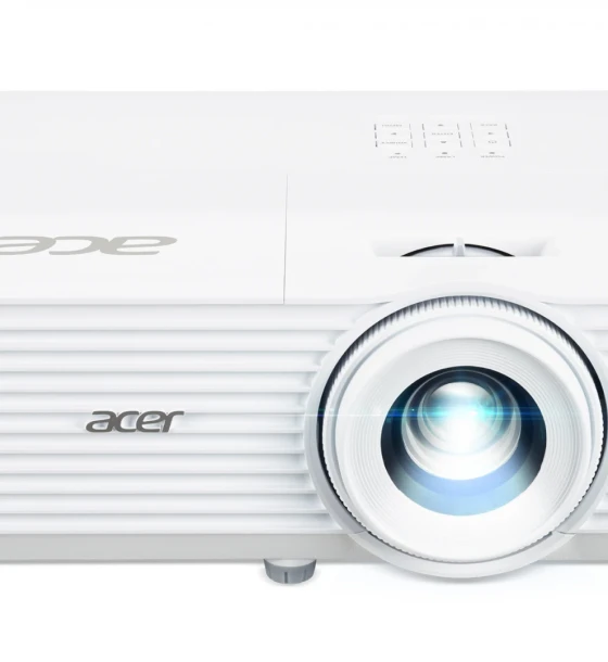 Videoproiector Acer P5827a, 4K 3840x2160, with TI XPR, 8.3 megapixel on screen, 16:9/ 4:3, 4.000 lumeni/ 2.600 lumeni Eco, 10.000:1, dimensiune maxima imagine 300 inch