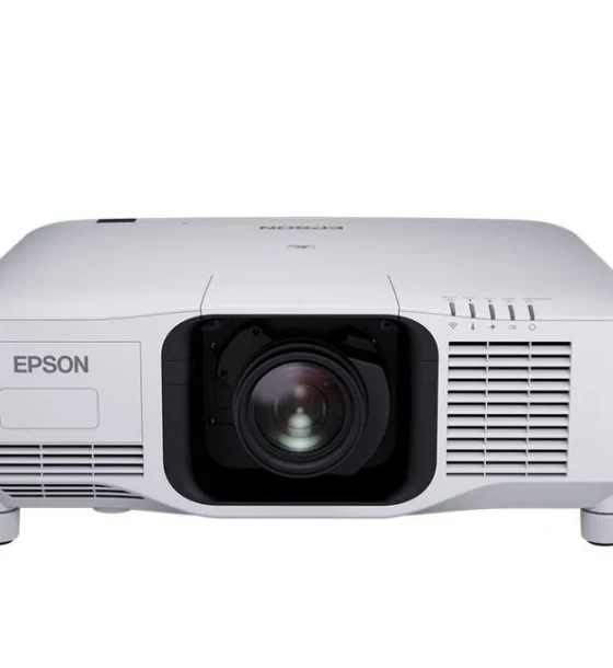 Proiector EPSON EB-PU2120W, tehnologie 3LCD, display 1.03 inch, 20.000 Lumeni, WUXGA, 16:10, contrast 2.500.000:1, sursa lumina Laser, 20.000 ore, diagonala in functie de lentila