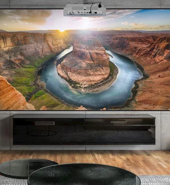 Proiector OPTOMA UHZ65LV, 4K UHD 3840x2160, 5.000 lumeni, 2.000.000:1, 16:9/ 4:3, laser 30.000 ore, distanta maxima de proiectie 9.3 m, zoom 1.6, HDMI, MHL, VGA, audio in/ out, USB-A