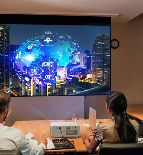 Videoproiector OPTOMA ZH450, DLP laser 30.000 ore, FHD 1920x1080, 4500 lumeni, 300.000:1, 16:9/ 4:3, dimensiune maxima imagine 322 inch, distanta maxima de proiectie 10 m, zoom 1.6x, 2 HDMI