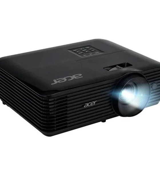 Proiector Acer X1128I, DLP, SVGA 800x600, up to WUXGA 1920x1200, 4800 lumeni, 4:3/ 16:9, 20.000:1, zoom digital 2x, zoom optic 1.1x, distanta maxima de proiectie 11.8 m