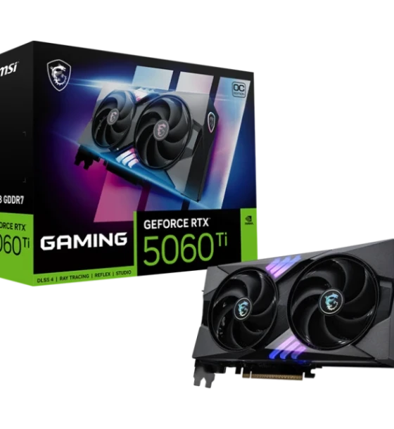 Placa video MSI GeForce RTX 5060 Ti GAMING OC 8GB GDDR7 128 bit, PCIe 5.0, 3x DP 1x HDMI