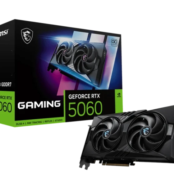 Placa video MSI GeForce RTX 5060 8G GAMING OC GDDR7 128 bit, PCIe 5.0, 3x DP 1x HDMI