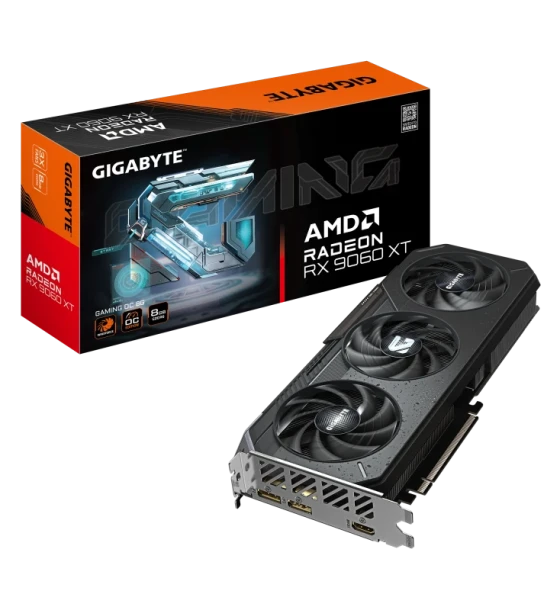 Placa video gigabyte RX 9060XT GAMING OC 8GB GDDR6, PCIe 5.0, 2x DP 2x HDMI