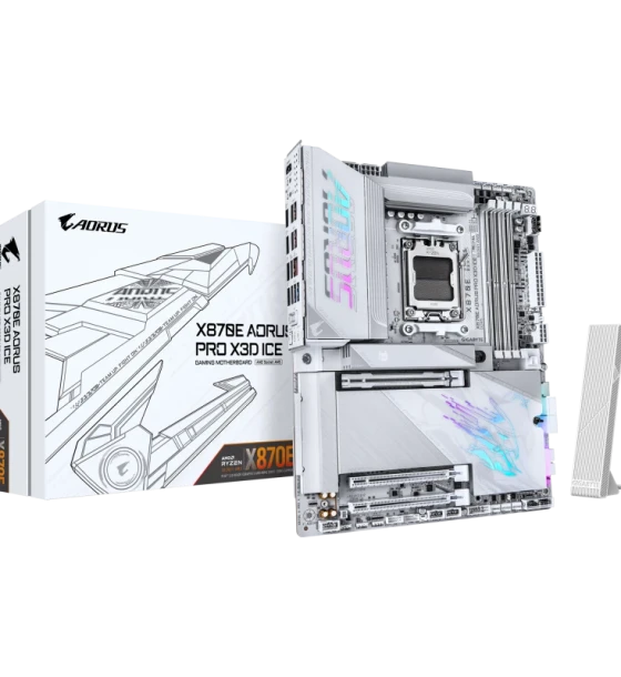 Placa de baza Gigabyte X870E A PRO X ICE AM5