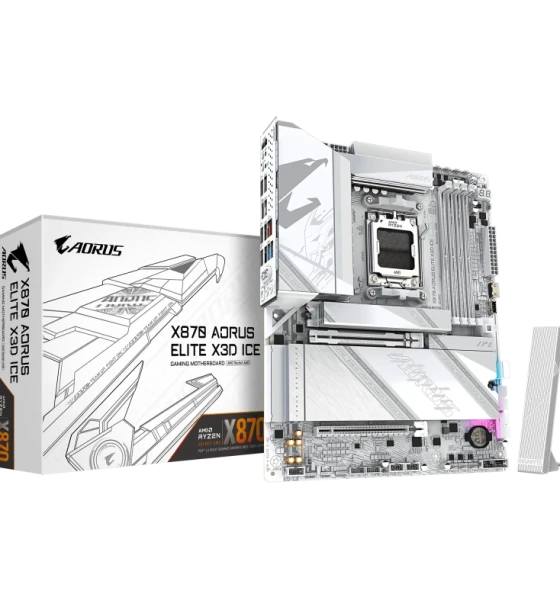 Placa de baza Gigabyte X870 A ELITE X ICE AM5