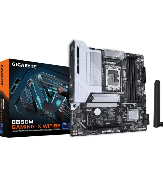 Placa de baza Gigabyte B860M GAMING X WIFI6E LGA1851
