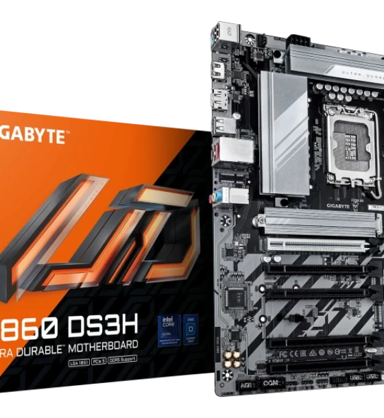 Placa de baza Gigabyte B860 DS3H LGA1851, 4x DDR5, 1x HDMI 1x dp, 1x PCIe 5 x16 4x PCIe 4 x16