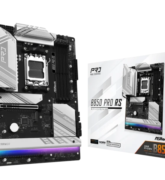 Placa de baza Asrock B850 PRO rs AM5, 4x DDR5, 1x HDMI 1x USB3.2, 1x PCIe 5 x16 1x PCIe 4 x16