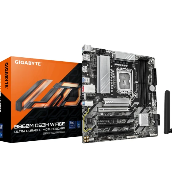 Placa de baza Gigabyte B860M DS3H WIFI6E LGA1851