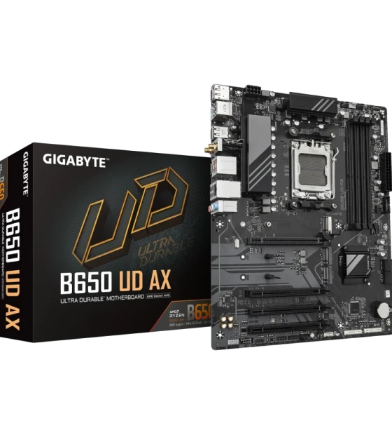 Placa de baza Gigabyte B650 ud ax AM5, 4x DDR5, 1x dp 1x HDMI