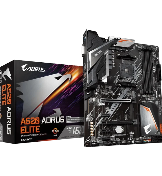 Placa de baza Gigabyte A520 AORUS ELITE, Socket AM4