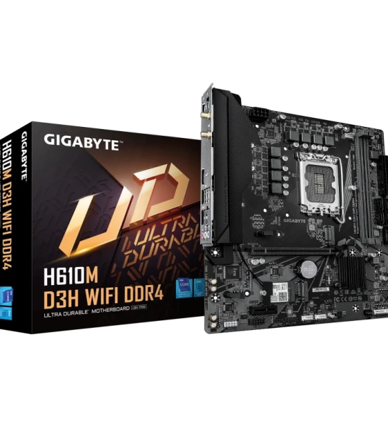 Placa de baza Gigabyte H610M D3H DDR4 LGA1700, 2x DDR4, 1x dp 1x HDMI
