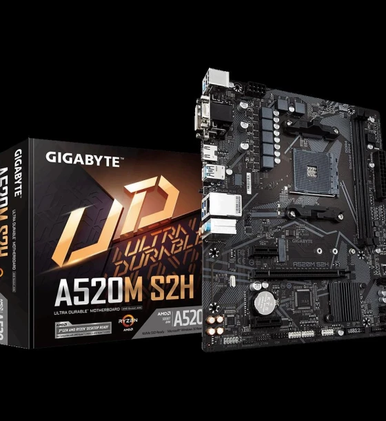 Placa de baza Gigabyte A520M S2H AM4