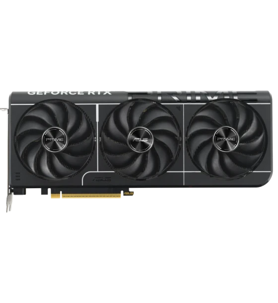 Placa video ASUS PRIME RTX5080-O16G, GPU NVIDIA Ada Lovelace, 16 GB GDDR7 256-bit, PCIe 5.0 x16, frecventa boost OC, iesiri 3xDisplayPort 2.1 + 1xHDMI 2.1