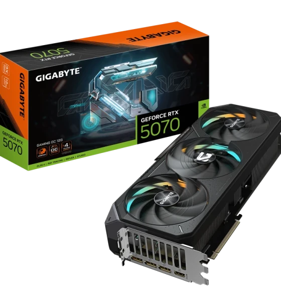 Placa video gigabyte RTX 5070 Ti GAMING OC 16GB GDDR7 256 bit, PCIe 5.0, 3x DP 1x HDMI
