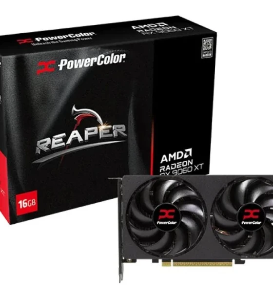 Placa video powercolor reaper AMD Radeon RX 9060 XT 16GB GDDR6 128 bit, PCIe 5.0, 1x HDMI 2x DP