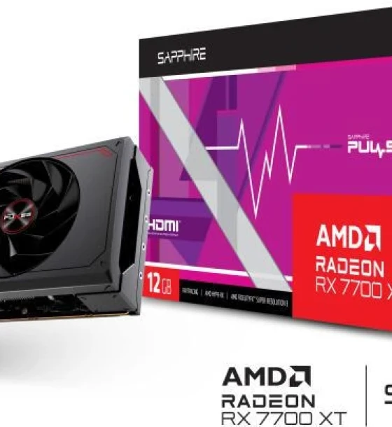 Placa video Sapphire Radeon RX 7700 XT Pulse 12GB GDDR6 1 92-bit