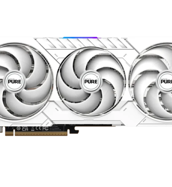 Placa video sapphire AMD Radeon pure RX 9070 16GB GDDR6 256 bit, PCIe 5.0 x16, 2x HDMI 2x DP
