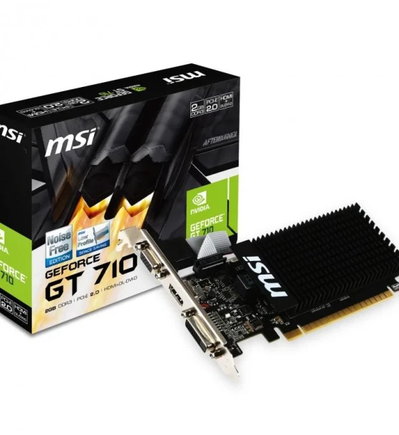 Placa video MSI GeForce GT 710, 2GB DDR3, 64-bit