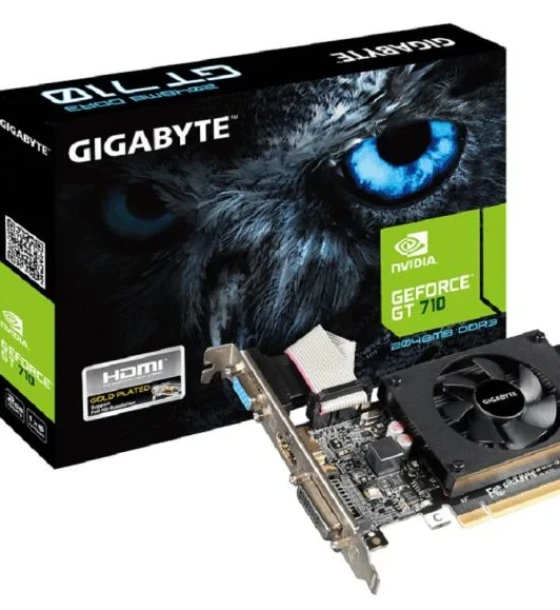 Placa video GIGABYTE GeForce GT 710, 2GB DDR3, 64-bit