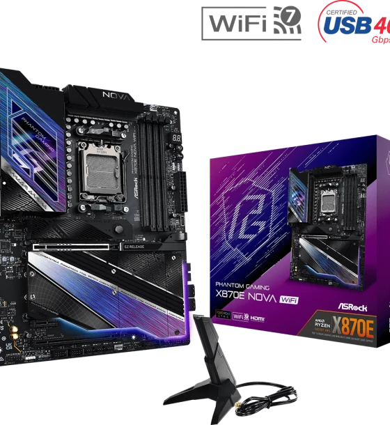 Placa de baza Placa de baza ASRock X870E NOVA WIFI AM5