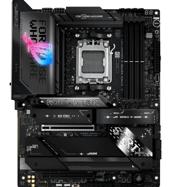 Placa de baza ASUS ROG strix X870E-e gaming WiFi AM5, 4x DDR5, 1x HDMI 2x USB4
