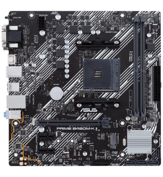 Placa de baza ASUS prime B450M-k II AM4