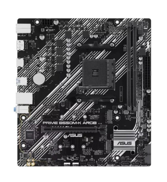 Placa de baza ASUS prime B550M-k argb AM4, 2x DDR4, 1x dp 1x HDMI