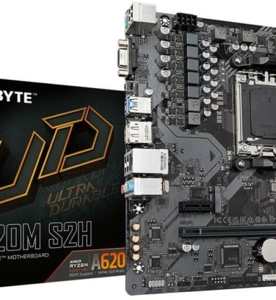 Placa de baza Gigabyte A620M S2H AM5