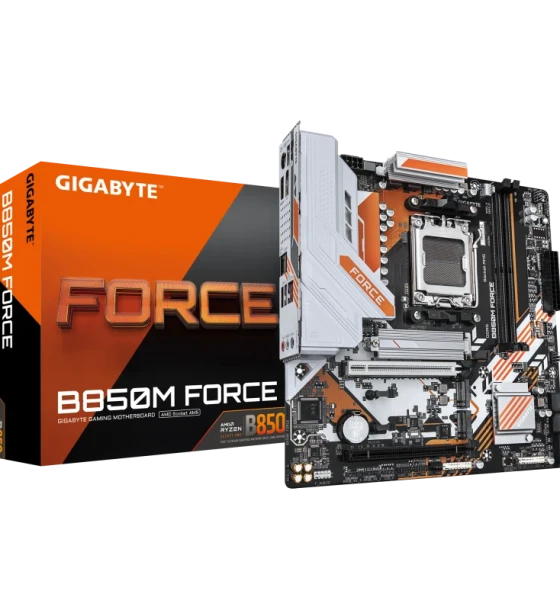 Placa de baza Gigabyte B850M force AM5, 2x DDR5, 1x HDMI 1x dp, 1x PCIe 5 x16 1x PCIe 4 x16