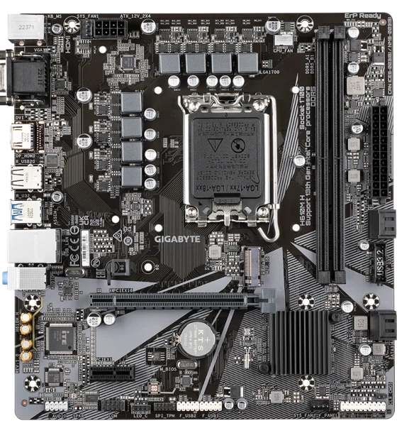 Placa de baza Placa de baza Gigabyte H610M H LGA1700