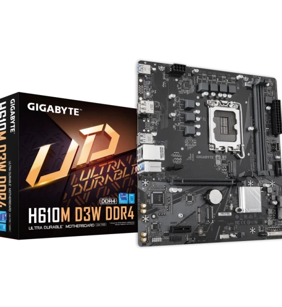 Placa de baza Gigabyte H610M D3W DDR4 LGA1700, 2x DDR4, 1x dp 1x HDMI
