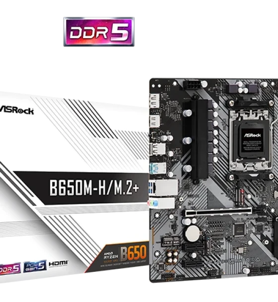 Placa de baza Placa de baza ASRock B650M-H M.2+ AM5
