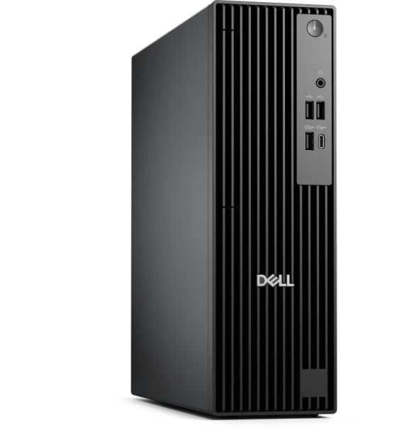 Desktop PC Dell Pro Slim Plus QCS1250, 180W PSU, EPEAT 2018 Registered Silver, ENERGY STAR Qualified, Intel Core i5-14500 vPro 14 cores, up to 5.0GHz, 16 GB 1 x 16 GB, DDR5, up to 4800 MT/s, non-ECC