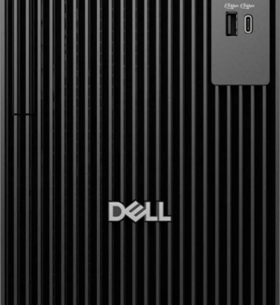 Desktop PC Dell Pro Tower QCT1255, 180W Bronze PSU, ENERGY STAR Qualified, EPEAT Silver with Climate+, AMD Ryzen 7 PRO 8700G 16 TOPS NPU, 8 cores, up to 5.1GHz, 16 GB 2 x 8 GB, DDR5, up to 4800 MT/s