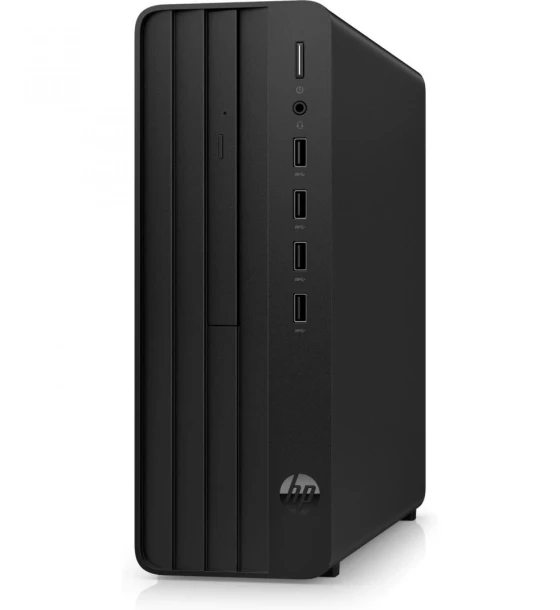 Desktop HP 290 G9 SFF cu procesor Intel Core i3-12100, video integrat Intel UHD 730, RAM 8GB, SSD 256GB, DVD+/-RW, HP USB Keyboard, HP Wired Mouse, Black, Free DOS, 1yw