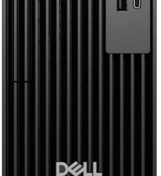 Desktop PC Dell Pro Slim QCS1255, 180W Bronze PSU, ENERGY STAR Qualified, EPEAT Silver with Climate+, AMD Ryzen 3 8300G 4 cores, up to 4.9GHz, 8 GB 1 x 8 GB, DDR5, up to 4800 MT/s, non-ECC, 512GB SSD