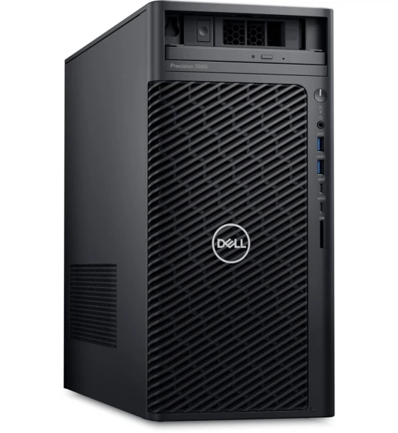 Desktop PC Precision 3680 Tower 1000W, Intel I9-14900K, 128GB Ram, 2TB SSD, 2TB HDD, NVIDIA RTX 4500 Ada, Windows 11 Pro