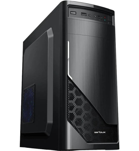 Sistem Desktop PC Horizon Intel Core i5-13400 TRAY 3.3 GHz FCLGA1700, Placa de baza Asus Prime H610M-R LGA1700 2x DDR4 1x VGA 1x HDMI 4x SATA III, Memorie RAM 8GB 2666MHz, SSD 512GB