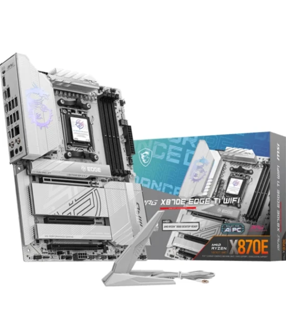 Placa de baza MSI mpg X870E edge Ti WiFi AM5, 4x DDR5, 1x HDMI 2x type-c dp, 3x PCIe x16, 4x M.2