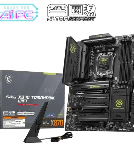 Placa de baza MSI mag X870 tomahawk WiFi AM5