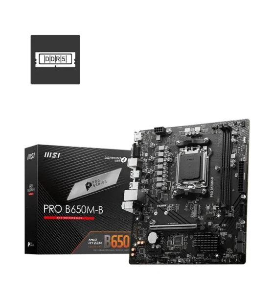 Placa de baza MSI PRO B650M-B AM5