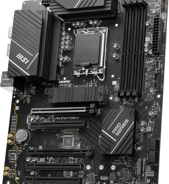 Placa de baza MSI PRO B760-p DDR4 II LGA1700